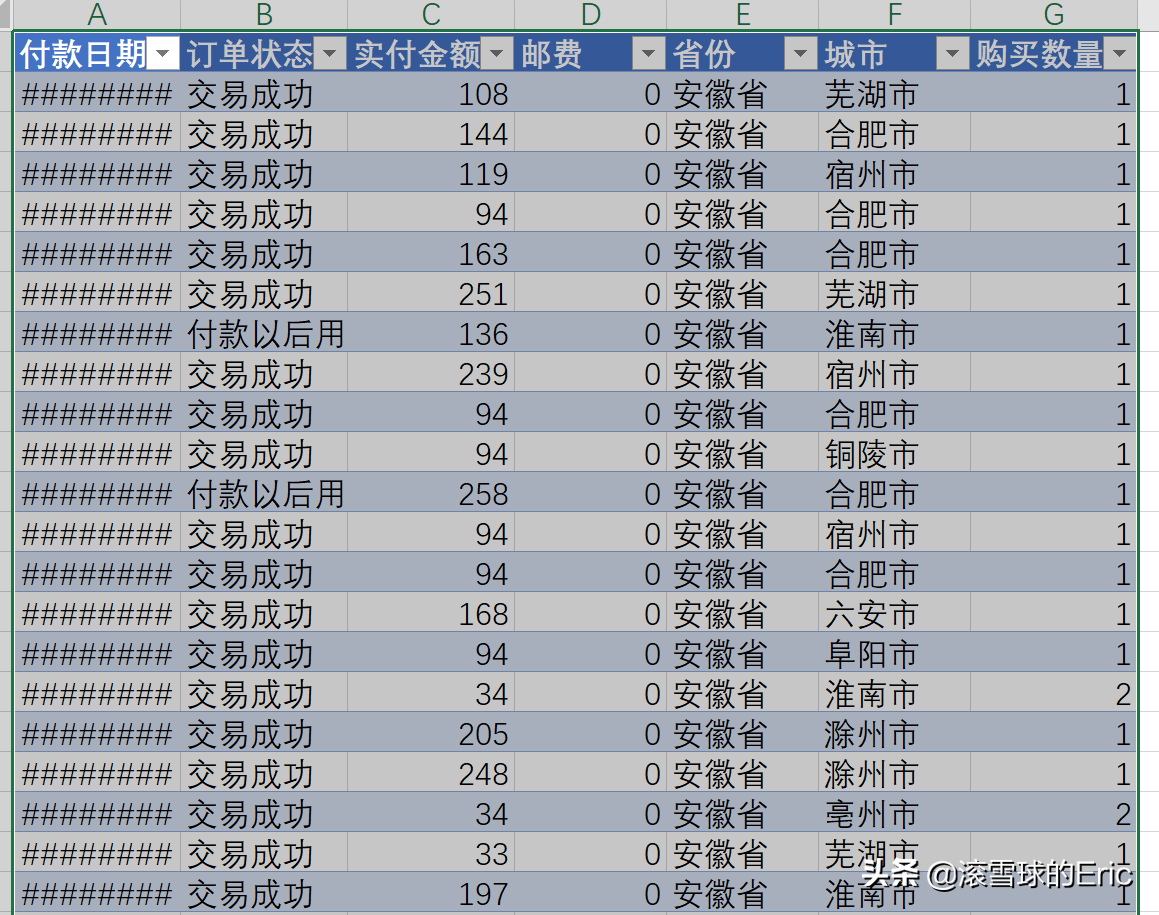 商业数据分析2：EXCEL模块，数据透视表/VBA概览