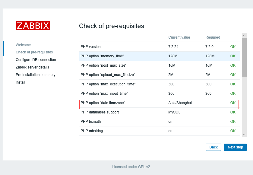 安装Zabbix5.0服务并监控服务器