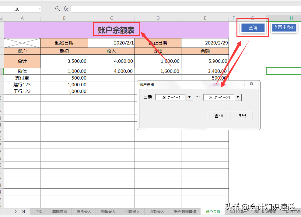 分享一套：全自动Excel记账系统，直接输入数据报表自动生成，赞