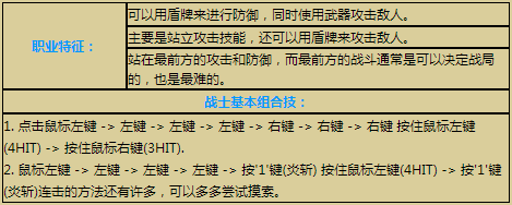 第九大陆职业怎么选择，必看职业战士详解