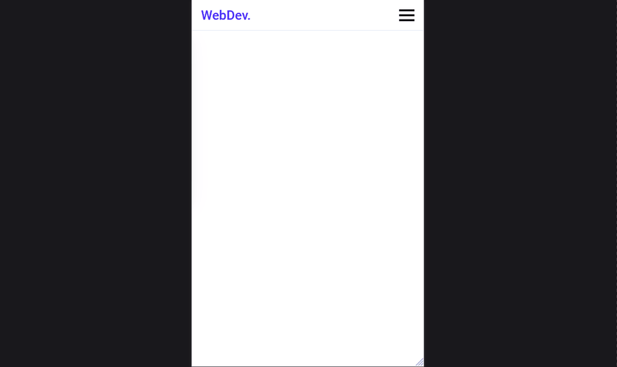 用HTML、CSS 和 JS 构建一个响应式导航栏菜单-教程