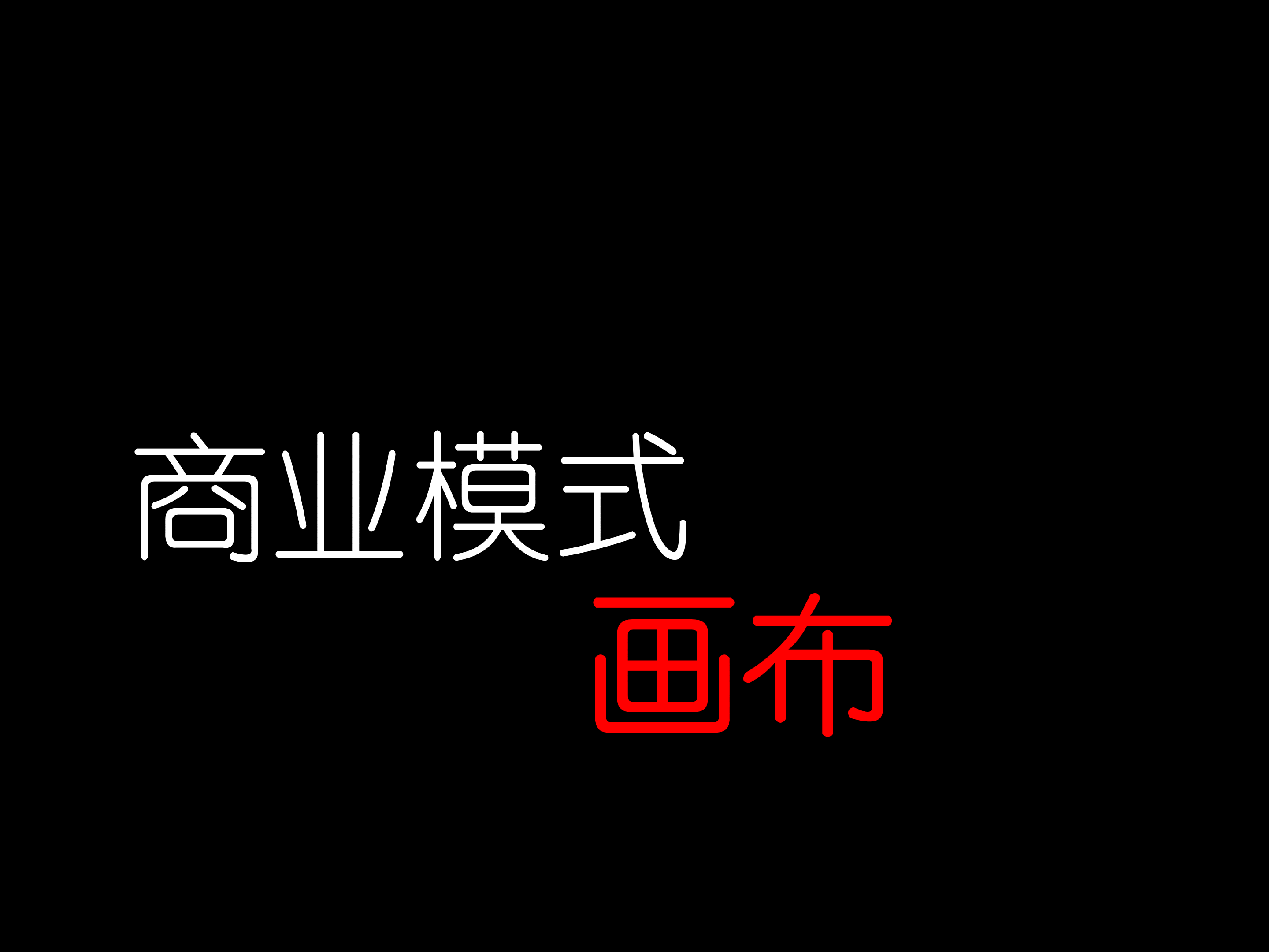 商业模式画布，4个视角，9个构造，一篇文章让你知道它