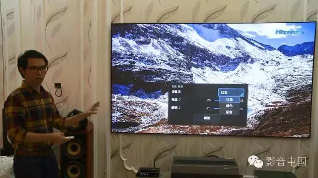 海信4K激光超高清电视有多牛？看看今天的现场评测就知道！
