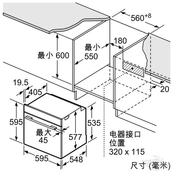 蒸烤二合一! 西门子蒸汽烤箱HS636GDS1W评测