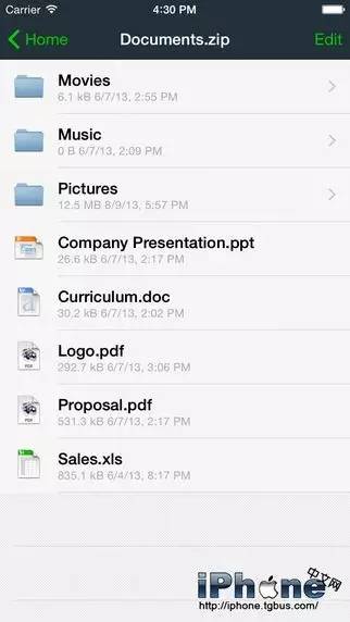 有个APP解决iOS压缩文件：文件解压器