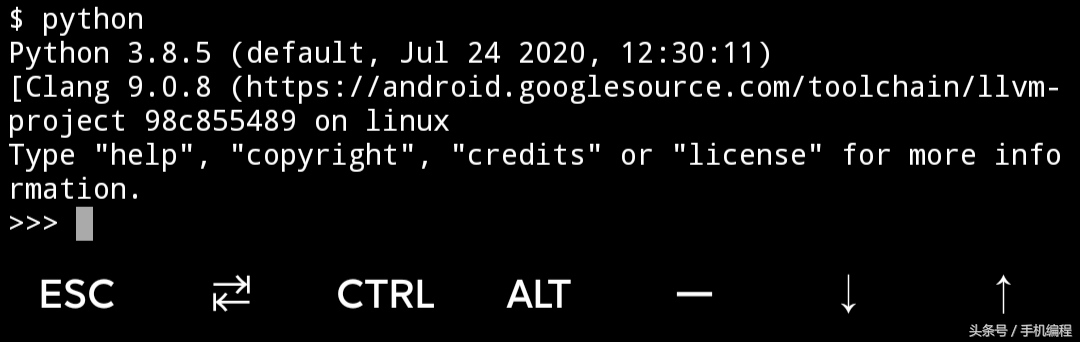 玩转Termux：教你在手机上安装运行Python！