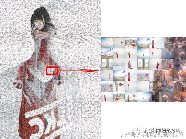 如何用照片拼一张照片？用这个方法，1分钟就完成