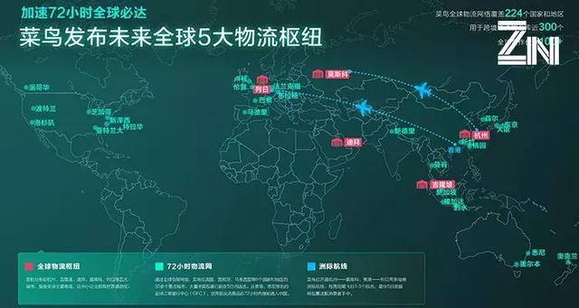 马云为物流砸钱千亿：24小时货通全国，72小时货通全球