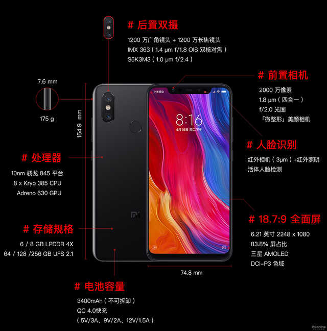 小米8评测：众多黑科技加持，能否跃身高端行列？