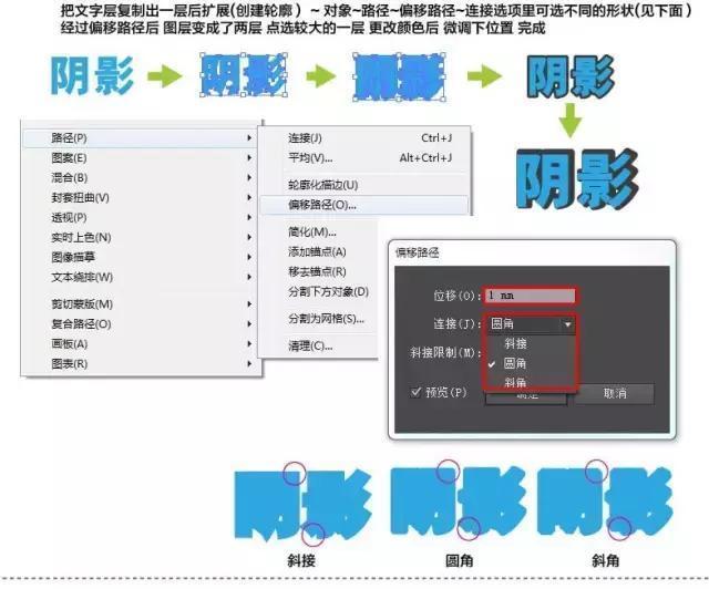用AI制做阴影投影