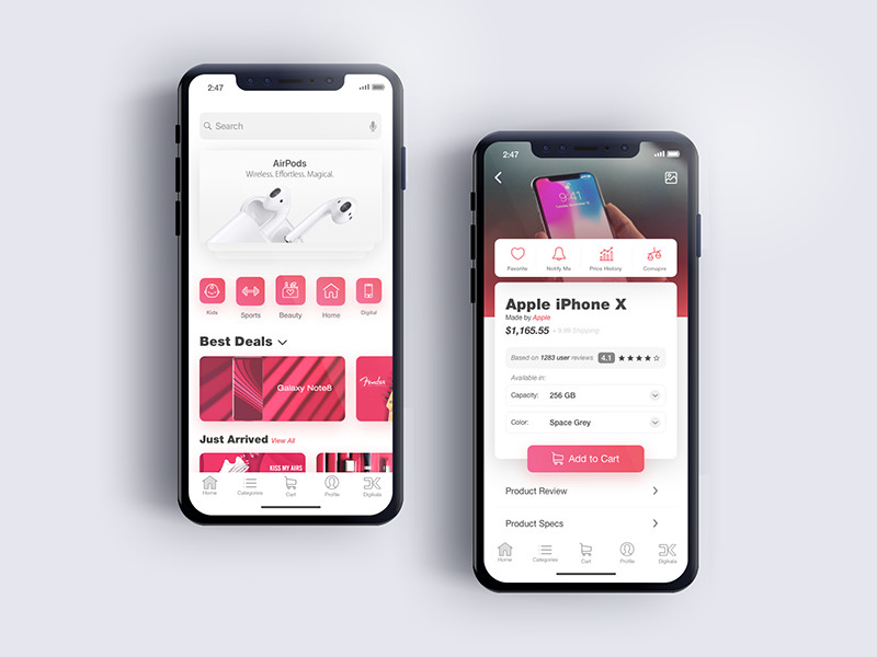 这样的首页APP UI界面设计为什么总是别人的作品呢？