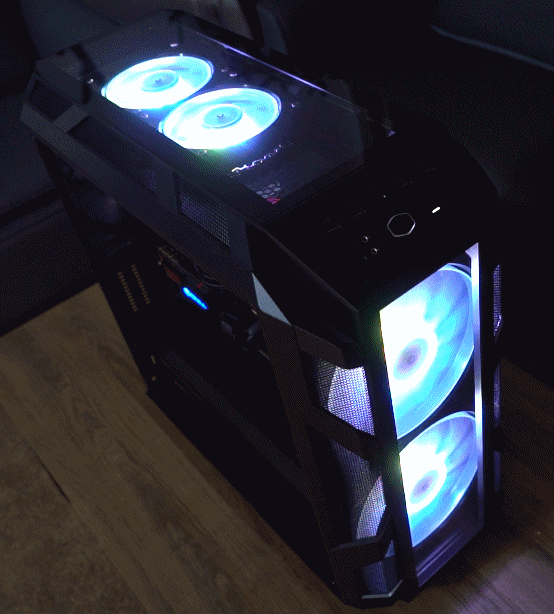 顶级ARGB灯效！酷冷至尊MasterCase H500M评测：全面而完美的机箱