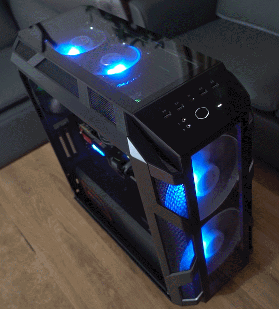 顶级ARGB灯效！酷冷至尊MasterCase H500M评测：全面而完美的机箱