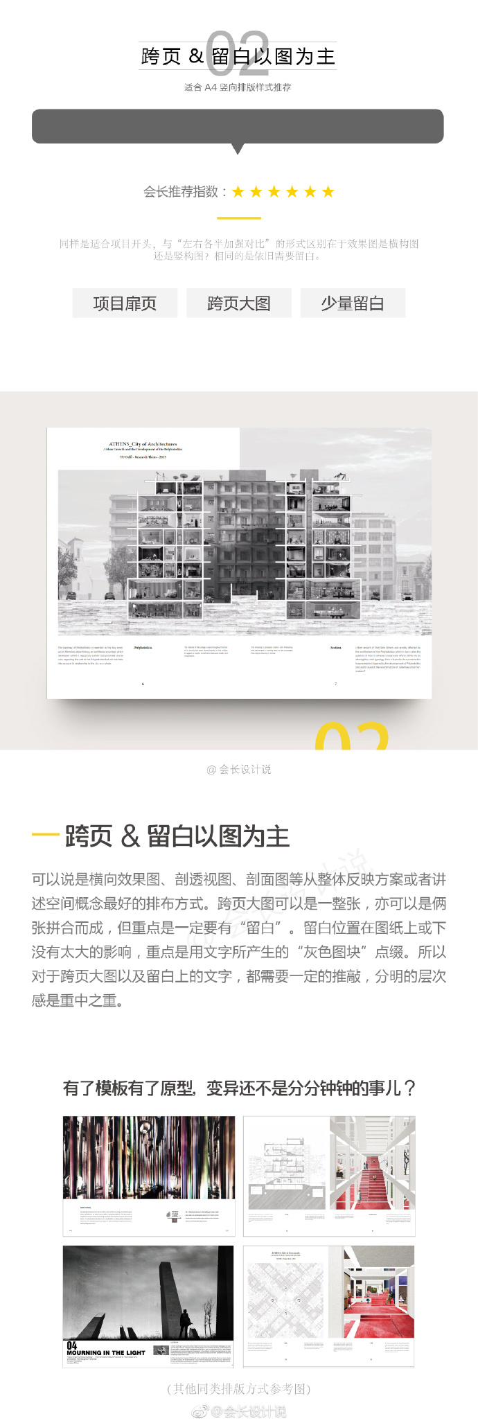 9种逆天作品集排版布局方式解析