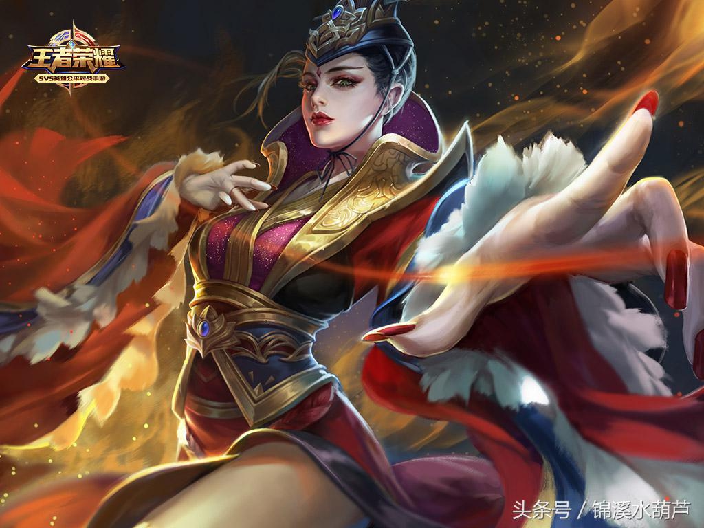 王者荣耀中最美的五款女英雄皮肤，第一名不用花一分钱