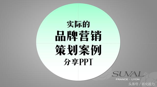 策划方案写得好，需要案例来参考，公司品牌策划营销方案PPT