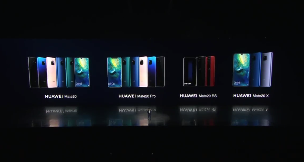 华为Mate20系国行发布会全程回顾！6+64GB售价3999元起！