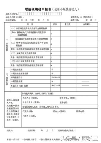 小规模纳税人的认定及标准（总结）