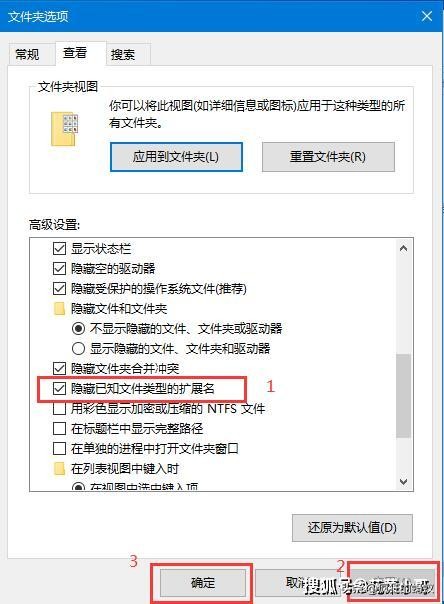 Win10系统如何将文件后缀名显示出来？