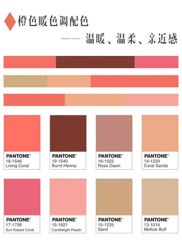 橙色配什么颜色好看？