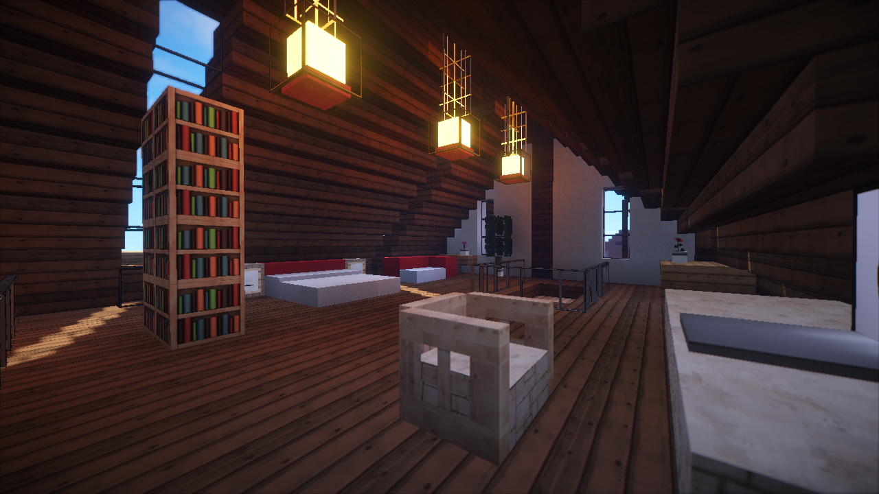 「Minecraft：我的世界」君墨教你做30x30木屋别墅