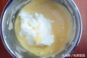 超赞，烤箱做戚风蛋糕的分步图解 私家甜品