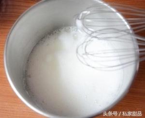 超赞，烤箱做戚风蛋糕的分步图解 私家甜品