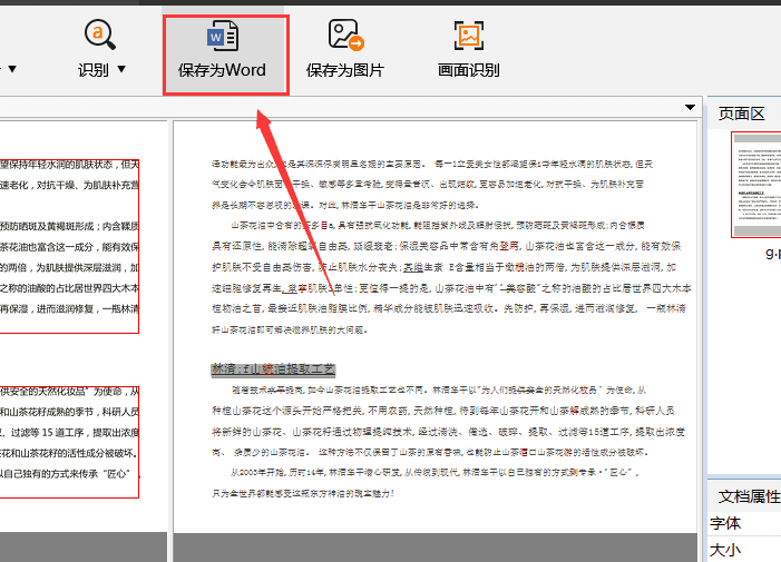 如何把图片转换成Word文档并进行编辑