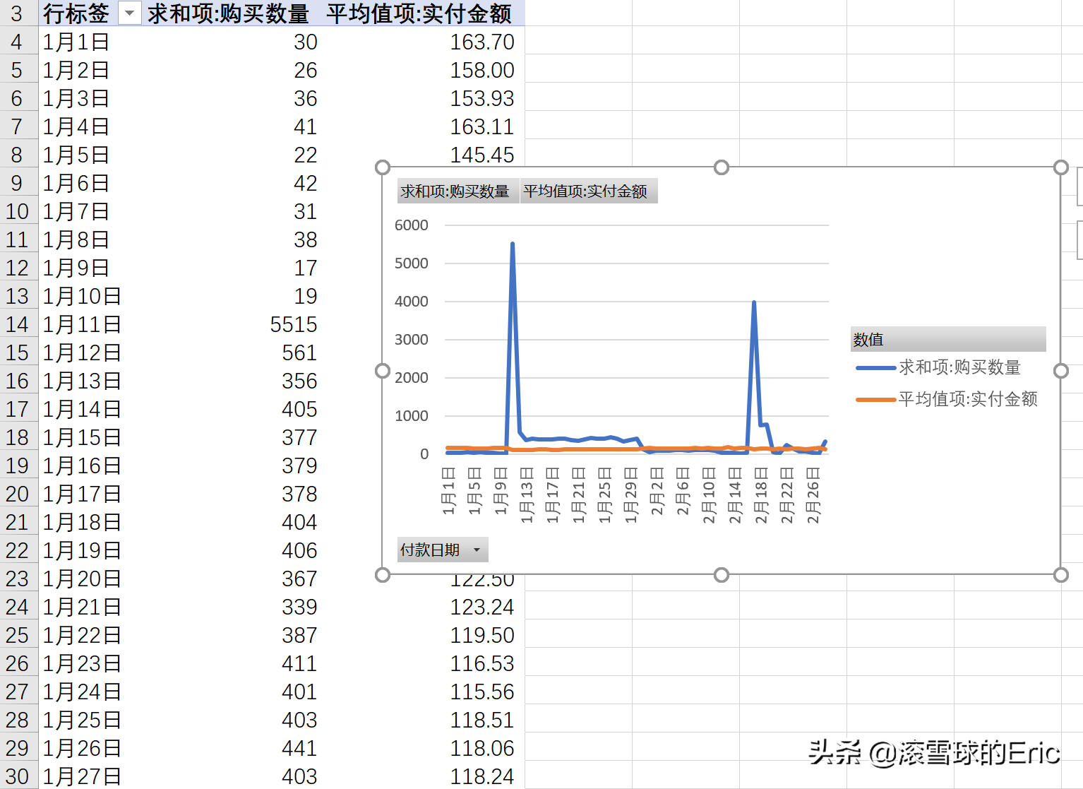 商业数据分析2：EXCEL模块，数据透视表/VBA概览