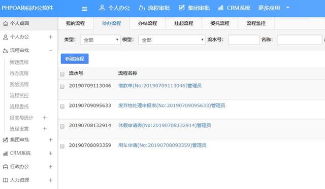 OA系统几大常用功能