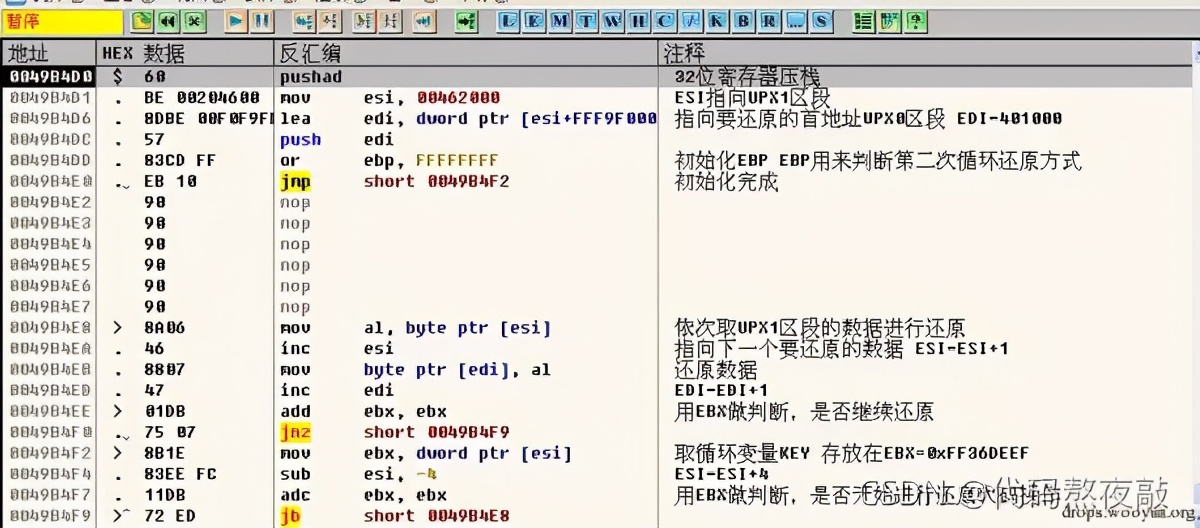 逆向基础：软件手动脱壳技术入门