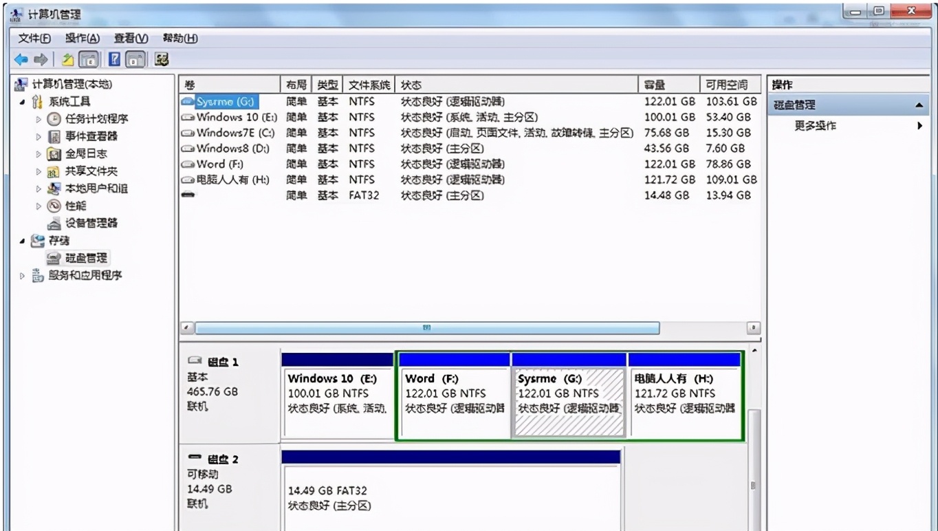 硬盘不显示怎么解决
