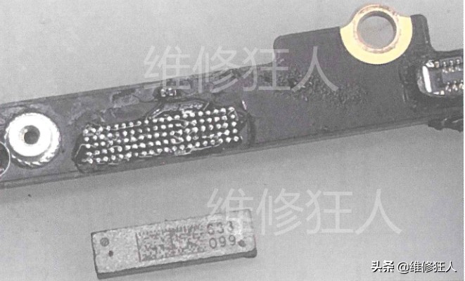 iPhone打开手电筒闪光灯不亮更换芯片快速秒杀