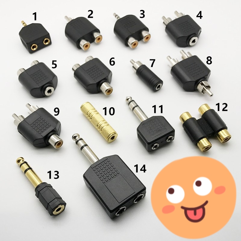 一文搞定，常用音频接口（TRS、RCA、XLR接口）和转接方式