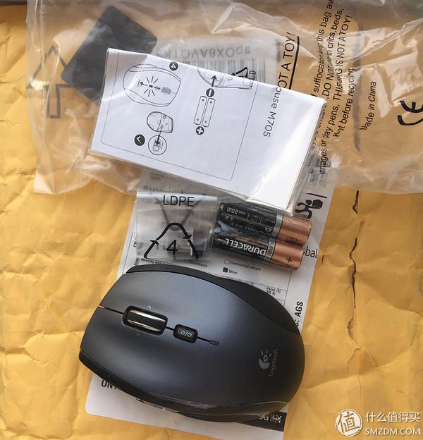 中亚海外购入Logitech 罗技 M705 无线激光鼠标开箱简测