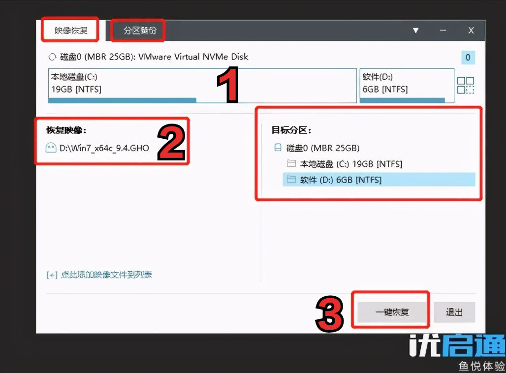 U盘启动安装win7ghost系统