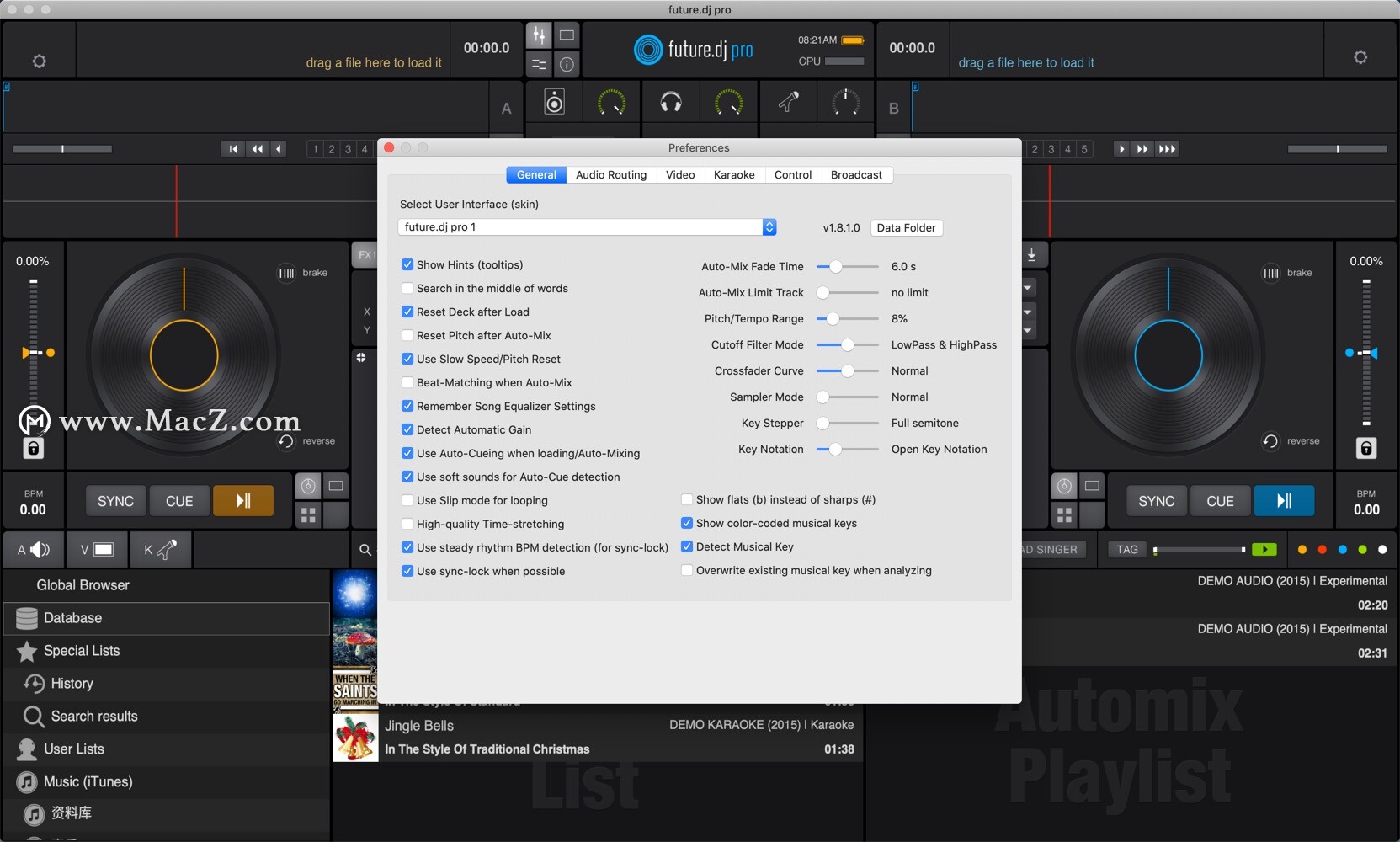 XYLIO future.dj pro for Mac(DJ混音软件)