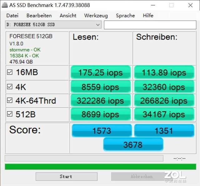 高端旗舰生力军 FORESEE P800固态硬盘评测