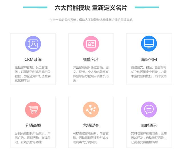 盘点一下，智能名片小程序的功能有哪些？