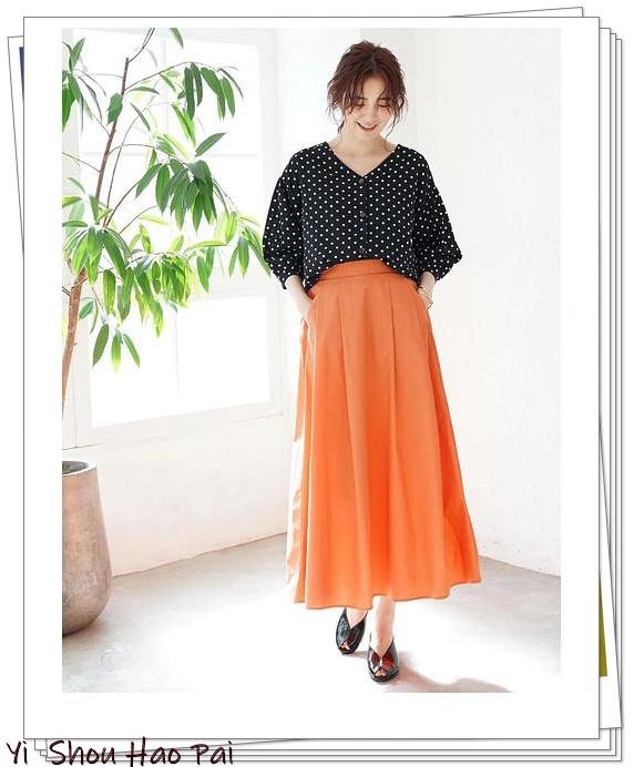 春夏流行的橙色单品穿搭look，不好搭配的颜色穿好了会更出彩