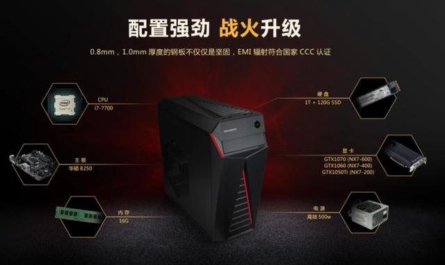假期游戏没有好电脑？高性能主机为你推荐！