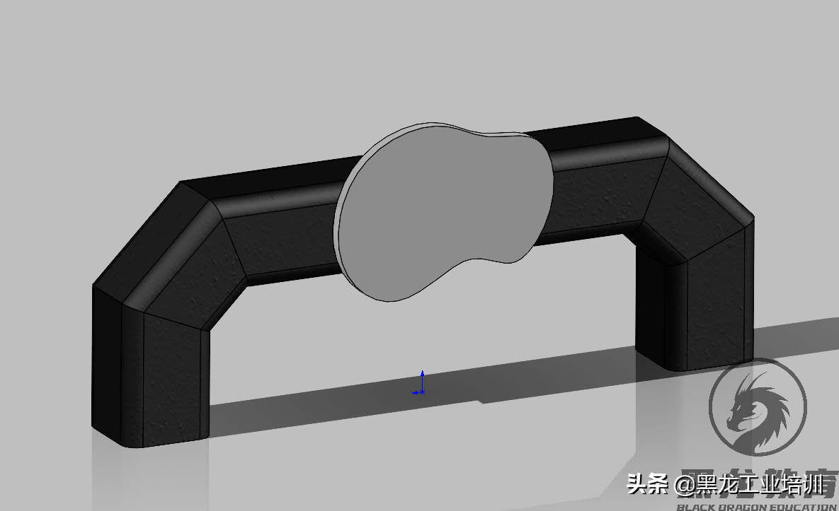 用solidworks绘制一款广告牌
