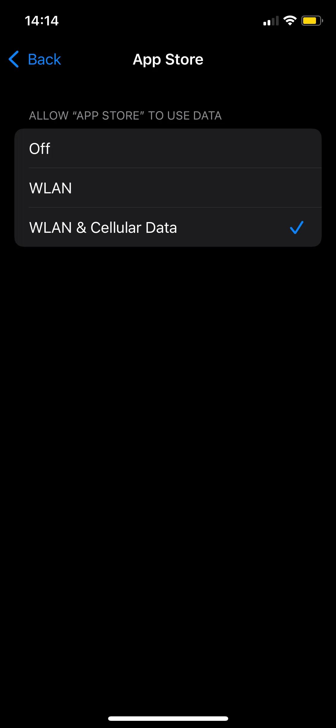 iOS15 升级后APP Store无法使用解决方法
