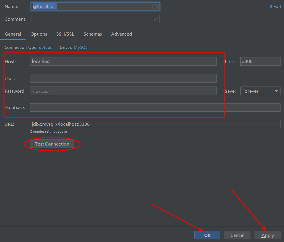 idea配置MySQL数据库进行可视化操作
