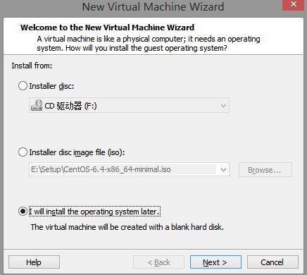 vm虚拟机安装centos系统时无法开机的解决办法