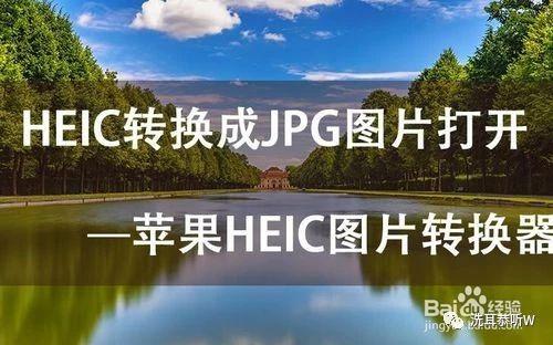 HEIC文件怎么打开 HEIC文件转JPG方法
