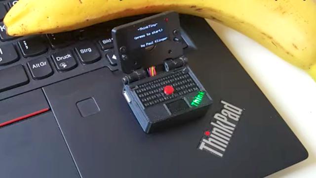 可以玩游戏！这是你见过的最小的ThinkPad笔记本电脑