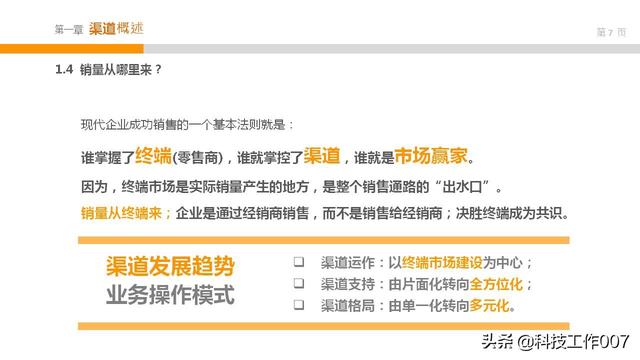 2019年产品渠道开发以及管理附PPT方案