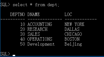 Windows下对Oracle数据库最简单的增删改查，零基础