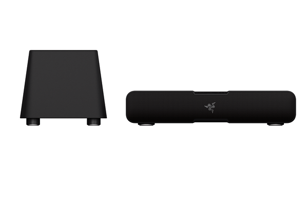 面向狂热游戏粉：Razer 雷蛇 推出 利维坦巨兽 条形音箱